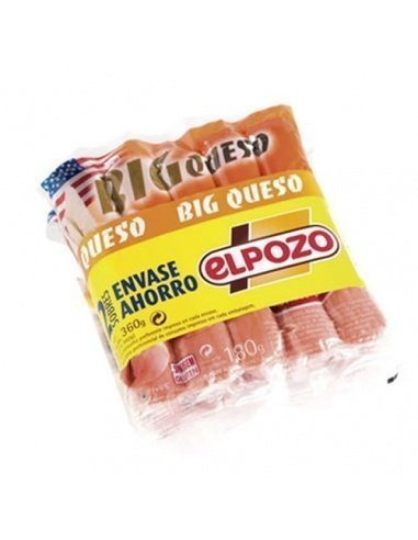 Wurst von EL POZO mit Käsefüllung 200gr.