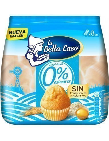 Magdalenas 0% Zucker "La Bella Easo"...