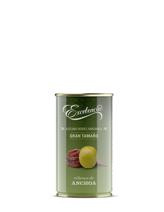 Oliven mit Sardelen gefüllt...