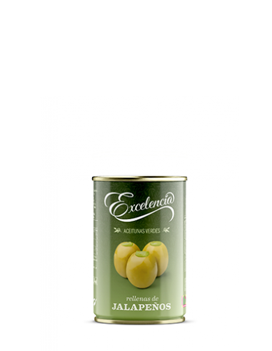 Oliven mit Jalapeño gefüllt 130gr.