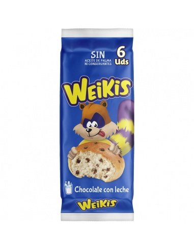Weikis mit Milchschokoladenstückchen...