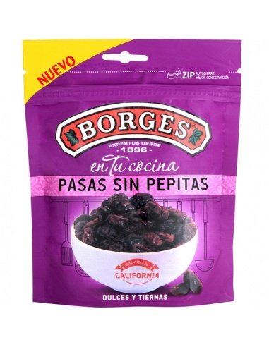Uvas Pasas Borges Sin Pepitas 150gr.