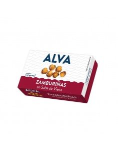 Zamburiñas en salsa de...