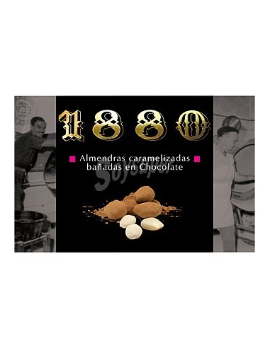 Almendras caramelizadas bañadas en...