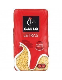 Letras Gallo 125g