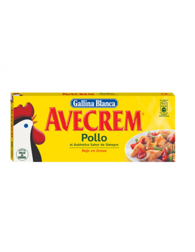 Avecrem caldo de pollo 10 pastillas.