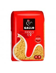 Fideo 2 GALLO paquete 450 grs.